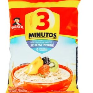 QUAKER AVENA 3 MINUTOS DE 380 G