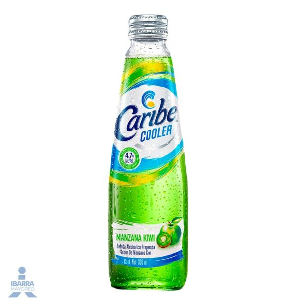 CARIBE COOLER MANZANA KIWI 12/300 ML