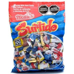 CHICLOSO SURTIDO MONTES 100 PZ