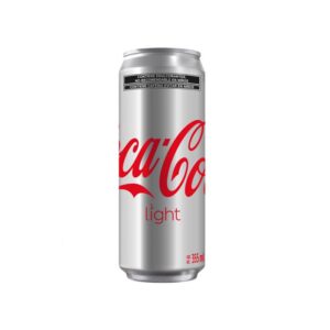 COCA COLA LATA LIGHT LARGA 12/355 ML
