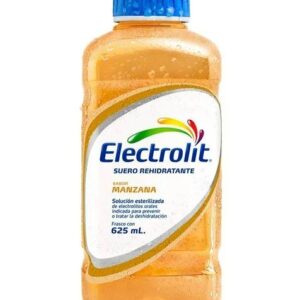 ELECTROLIT SABOR MANZANA 12/625 ML
