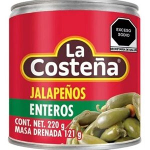 LA COSTEÑA JALAPEÑOS 220 GR