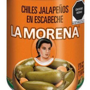 LA MORENA JALAPEÑOS 2.8 KG