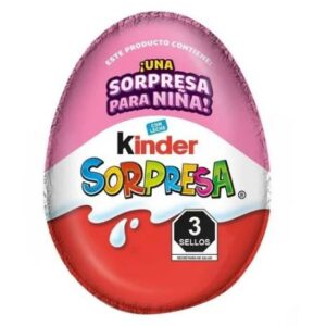 KINDER SORPRESA NIÑA 8/20 GR
