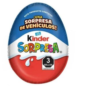 KINDER SORPRESA NIÑO 8/20 GR