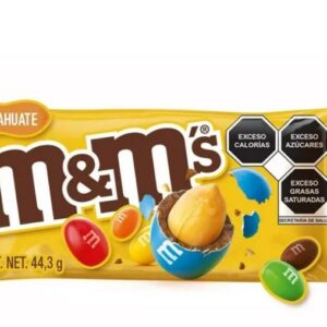 M & MS CACAHUATE 6/44 GR