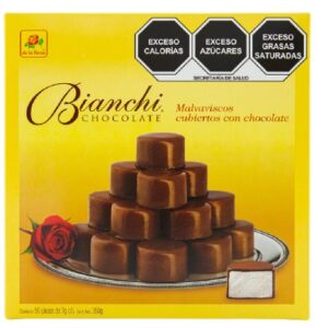 MALVAVISCO BIACHI CON CHOCOLATE