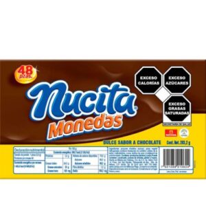 NUTRE FRESA MONEDAS NUCITA 283 GR 48 PZ