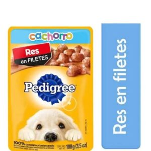 PEDIGREE CACHORRO RES 12/100 GR