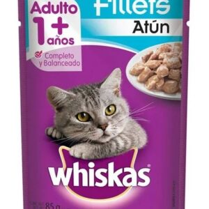 WHISKAS FILLETS ATUN 8/85 G