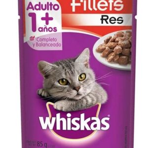 WHISKAS FILLETS RES 8/85 G