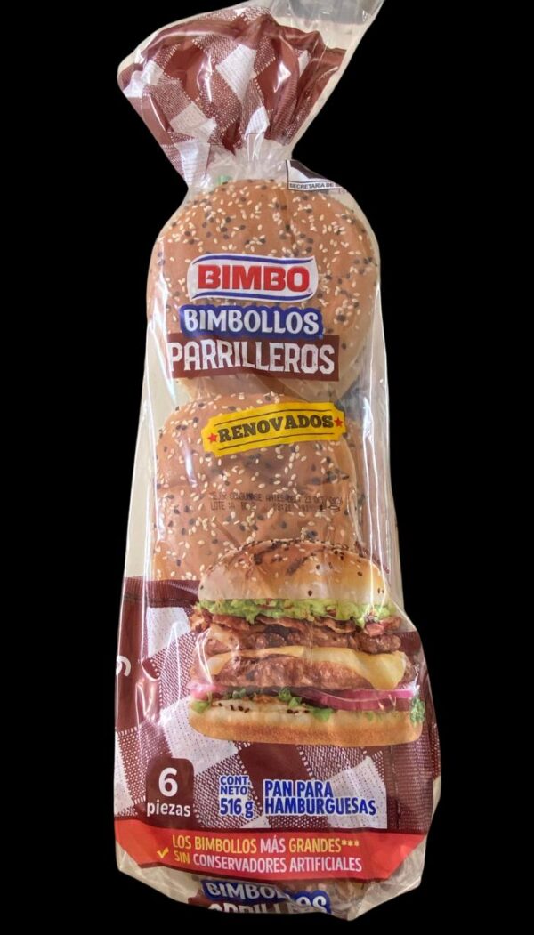 BIMBO BIMBOLLOS PARRILLEROS 516 GR 6 PZ