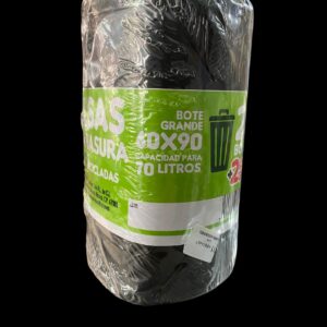 ROLLO DE BOLSA NEGRA 60 X 90