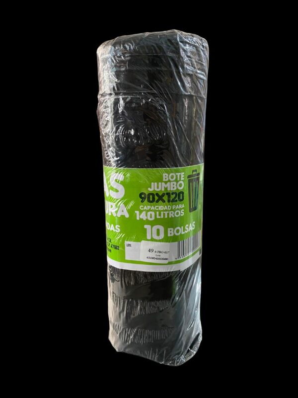 ROLLO DE BOLSA NEGRA 90 X 120