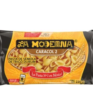 PASTA LA MODERNA DE CARACOL 2 200 GR