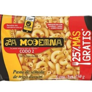 PASTA LA MODERNA DE CODO 2 200 GR