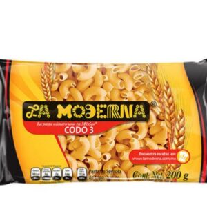 PASTA LA MODERNA DE CODO 3 200 GR