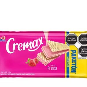 GAMESA CREMAX DE NIEVE FRESA 8/213 GR