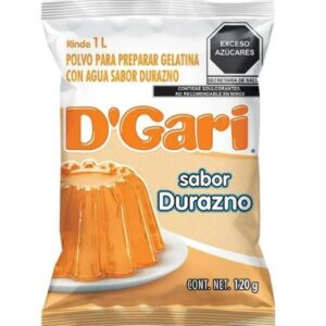 D'GARI GELATINA DURAZNO 120 GR
