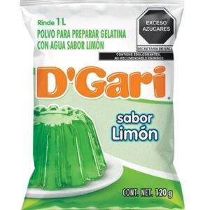 D'GARI GELATINA LIMON 120 GR