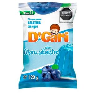 D'GARI GELATINA MORA AZUL 120 GR