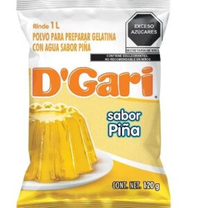 D'GARI GELATINA PIÑA 120 GR