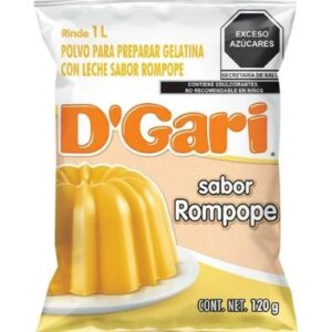 D'GARI GELATINA ROMPOPE 120 GR