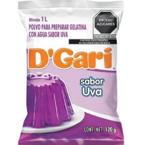 D'GARI GELATINA UVA 120 GR
