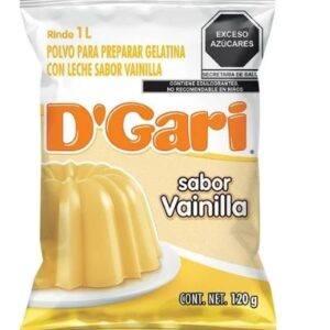 D'GARI GELATINA VAINILLA 120 GR