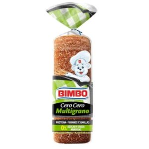 BIMBO PAN MULTIGRANO CERO CERO 610 GR