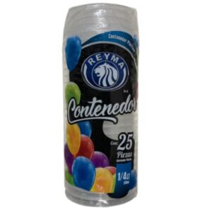 REYMA CONTENEDOR 1/4 LT 25 PZ
