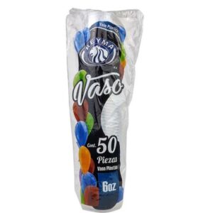 REYMA VASO 6 OZ 50 PZ