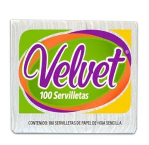 SERVILLETA VELVET 100 PZ