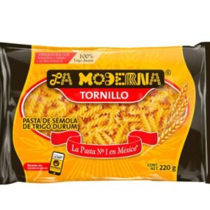 PASTA LA MODERNA DE TORNILLO 200 GR