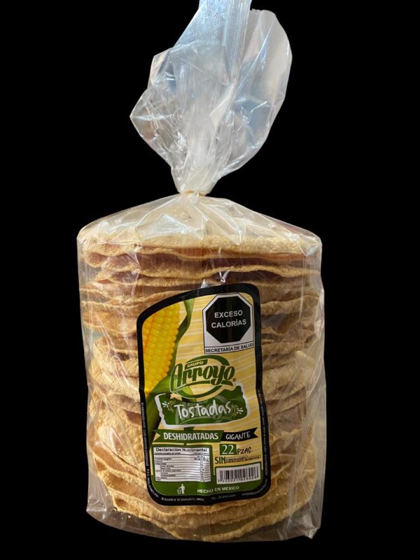 ARROYO TOSTADAS MAIZ GIGANTES 22 PZ
